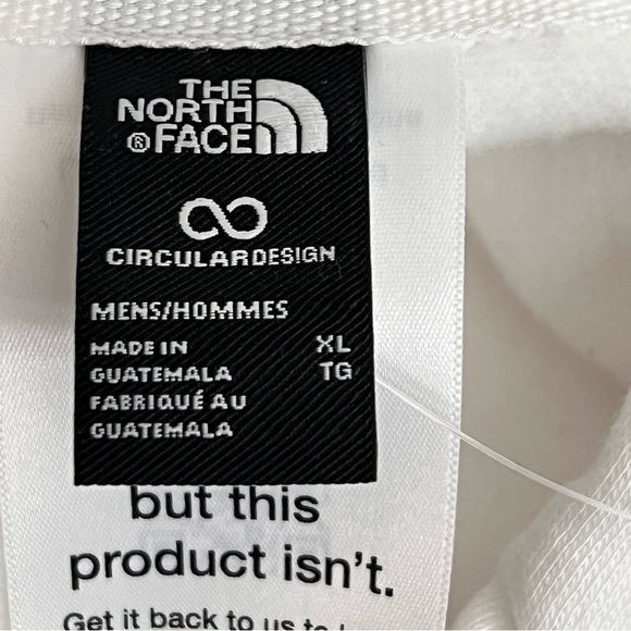 The North Face Half Dome Logo Pullover Hoodie Long Sleeves Kangaroo Pockets New - Picture 8 of 12